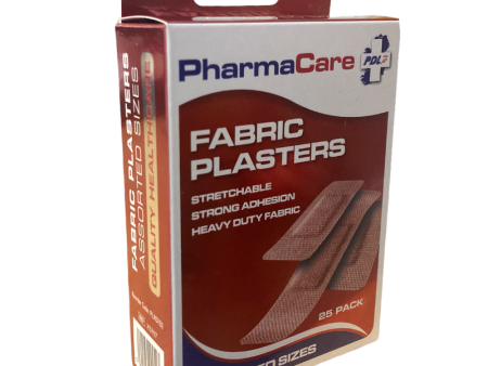 PharmaCare Fabric Plasters Assorted Sizes on Sale