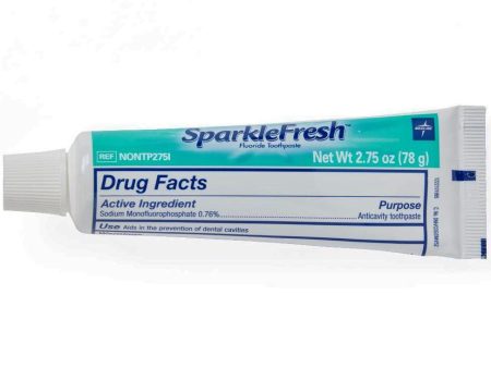 Medline Sparkle Fresh Toothpaste 2.75oz 1Ct Online