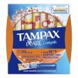 Tampax Pearl Compak Applicator Tampons - Super Plus Hot on Sale