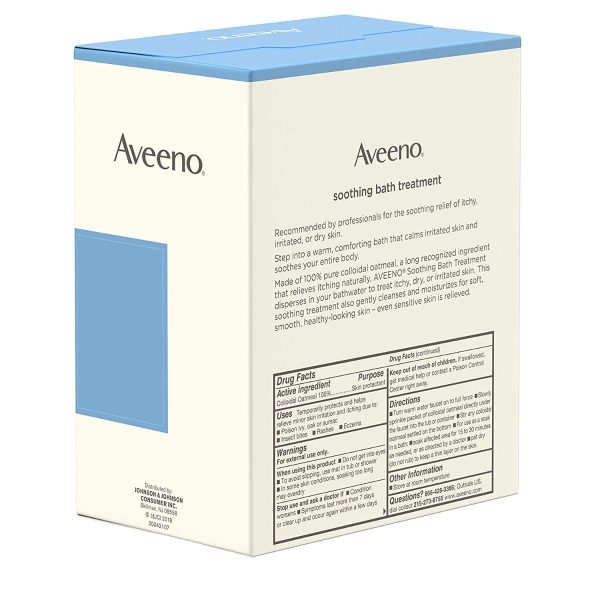 Aveeno Soothing Bath Treatment 1.5oz 8Ct Hot on Sale