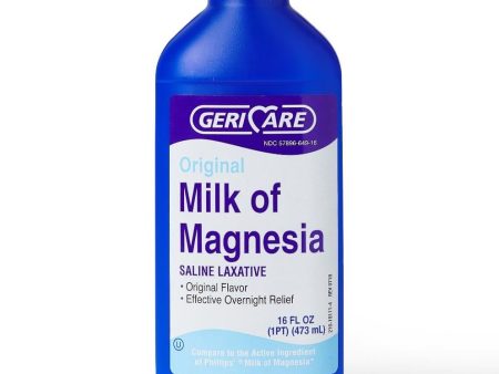 GeriCare Original Milk of Magnesia Saline Laxative Liquid 16oz 1Ct Cheap