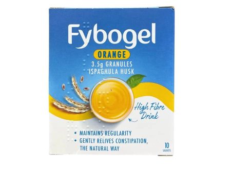 Fybogel Orange Granule Sachets - Fibre Drink 10 sachets For Cheap