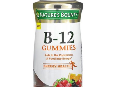 Nature s Bounty Vitamin B-12 Gummies Mixed Berry 500mcg 90Ct Cheap