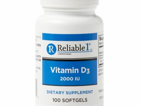 Vitamin D3 Softgel 2000IU 100Ct For Sale