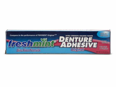 Extra Strength Denture Adhesive Mint 2oz 1Ct Fashion