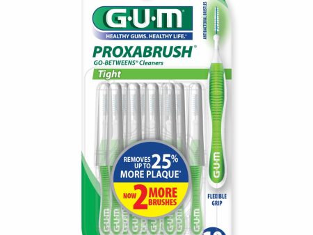 GUM Proxabrush Go-Betweens Teeth Cleaners 10Ct For Discount