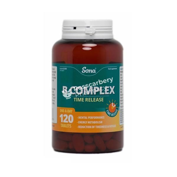 Sona - B Complex Time Release 120 tablets Online Sale