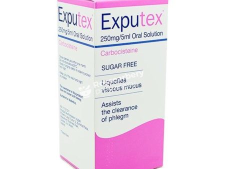 Exputex 250mg 5ml Sugar Free Oral Solution Online Sale