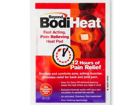 Beyond BodiHeat 12-Hour Pain Relief Heat Pads 4Ct Online now