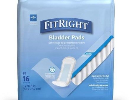 Medline Bladder Pads Moderate Absorbency 16Ct Sale