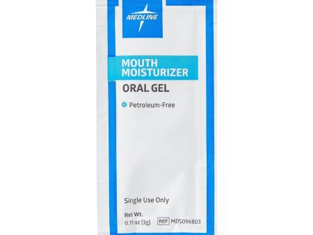 Medline Mouth Moisturizer Oral Gel 3g Pkt 1Ct Hot on Sale