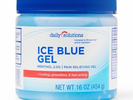 Ice Blue Menthol 2% Pain Gel 16oz. 1Ct Online Sale