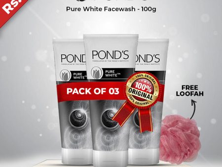 Save Rs 120 ON PACK OF 3 POND S FACE WASH 100G Hot on Sale