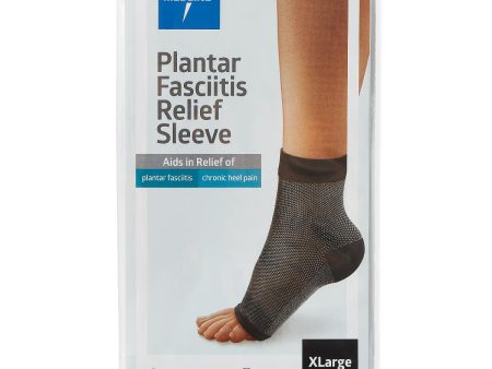 Plantar Fasciitis Sleeve Blk EA XL Online Sale