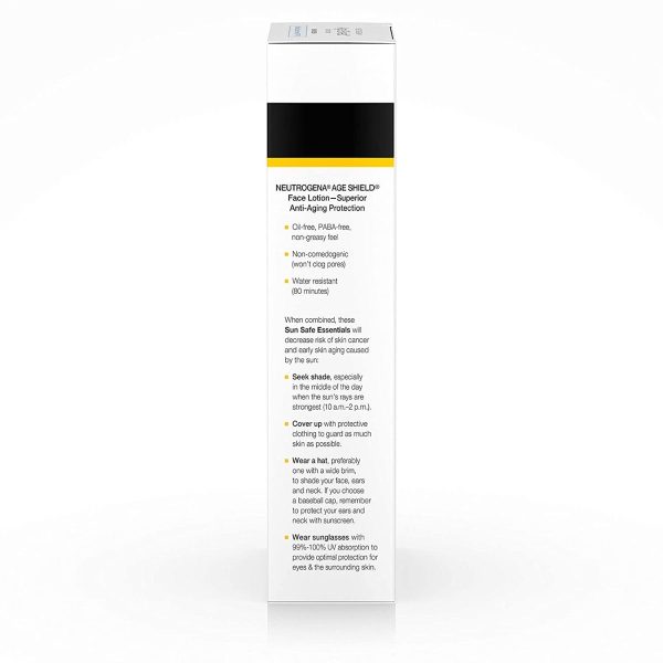 Neutrogena Age Shield Face Lotion, SPF 70, 3oz 1Ct Online