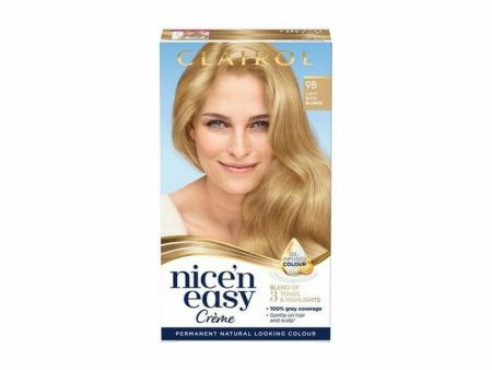 Clairol - Nice N Easy Creme Permanent Natural Looking Colour - 9B Light Beige Blonde For Discount