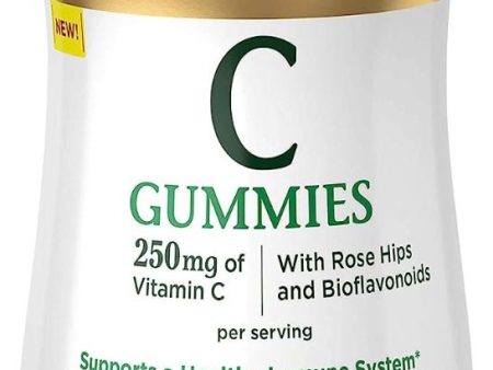 Nature s Bounty Vitamin C Gummies 250mg 80Ct Supply