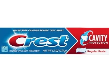 Crest Cavity Protection Toothpaste Regular 4.2oz 1Ct For Discount