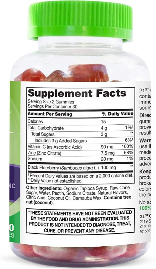 Elderberry Gummy, 50mg, 60Ct Online