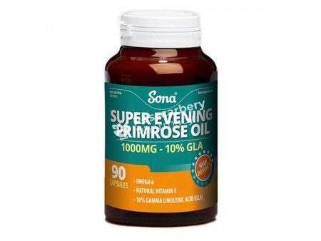 Sona - Super Evening Primrose Oil 1000mg-10%GLA Hot on Sale