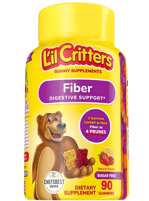 Lil Critters Kids Fiber Gummy Bears Supplement 90Ct Online Sale