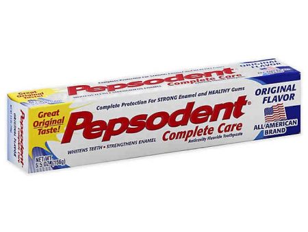 Pepsodent Complete Care Toothpaste 5.5oz 1Ct Supply