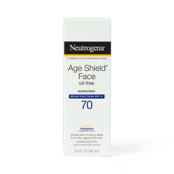 Neutrogena Age Shield Face Lotion, SPF 70, 3oz 1Ct Online