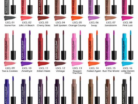 NYX Liquid Suede Cream Lipstick Online Hot Sale