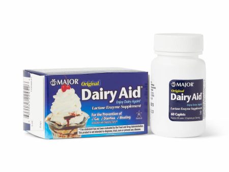 Major Lactase Dairy Digestive Aid Caplets 3,000FCC 60Ct Online Sale