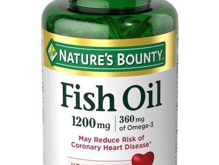 Nature s Bounty Fish Oil 1200mg 60Ct Online Hot Sale