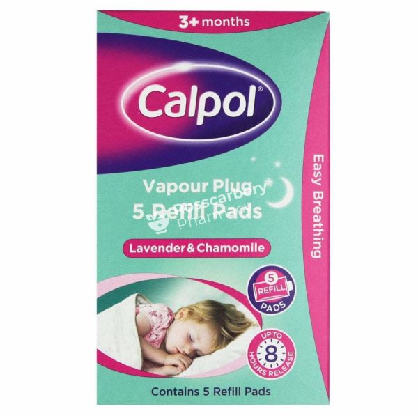 Calpol Vapour Plug Refill Pads - Lavender & Chamomile Online now