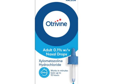 Otrivine Adult 0.1% Nasal Drops on Sale