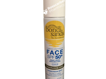 Bondi Sands face SPF50 Sunscreen Mist Online Sale