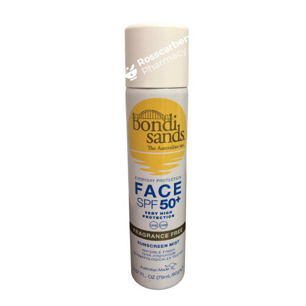 Bondi Sands face SPF50 Sunscreen Mist Online Sale