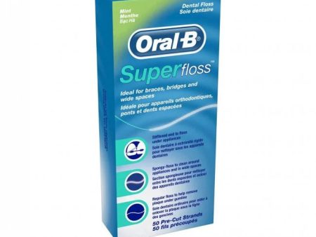 Oral-B Super Floss - 50 pre-cut strands Sale