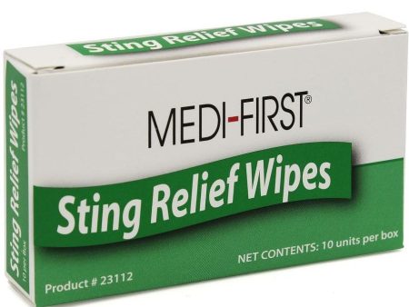 Medi-First Insect Sting Relief Pads 10Ct Online Sale