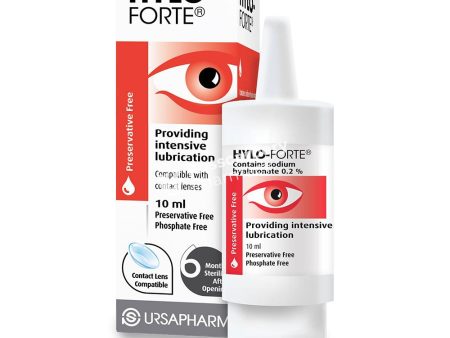 HYLO-FORTE 0.2% Preservative Free Eye Drops - Providing Intensive Lubrication Online now